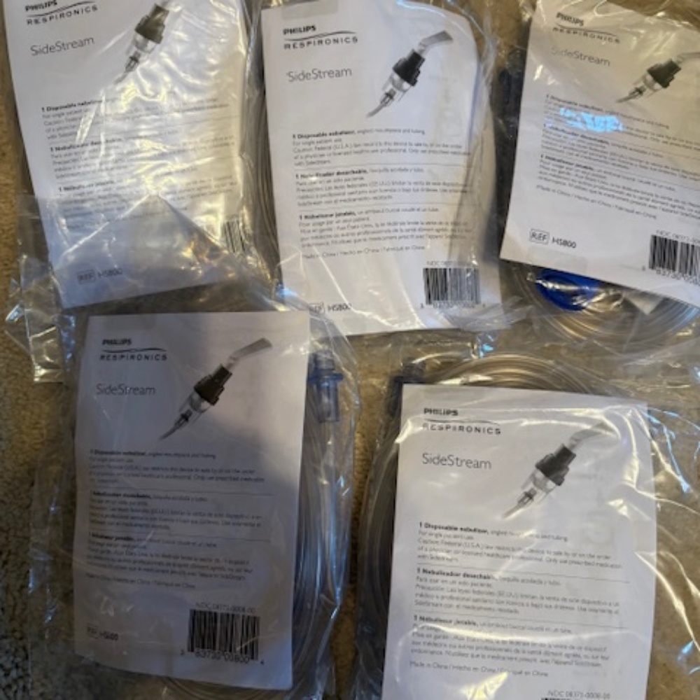 Respironice SideStream- New (set of 5)